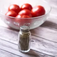 Recipient sare/piper sticla +inox  45 ml Vanora - 1