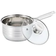 Caserola inox+capac 16x9.5 cm 1.9l myra material: inox 0.4 mm Heinner - 1