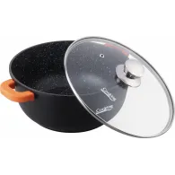 Semioala aluminiu turnat +capac +capac 32 cm x 14.5 cm Heinner - 1