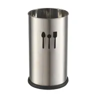 Suport ustensile inox d:10 x 18 cm  material : otel Vanora - 1