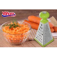 Razatoare piramida verde 4 laturi 20.3x10x10cm material inox cu grosimea Vanora - 1