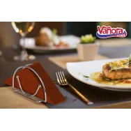 Suport metalic pentru  servetele material: otel cromat dimensiuni : 15*4*8cm Vanora - 1