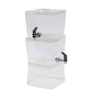 Dispenser sucuri  cu doua recipiente 5.6 l / recipient material Heinner - 1