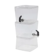 Dispenser sucuri  cu doua recipiente 5.6 l / recipient material Heinner - 1