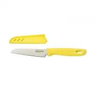 Cutit  cu teaca  9.5 cm galben Vanora - 1