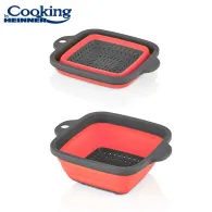 Strecuratoare pliabila patrata  cu  doua manere  21 cm x 9 Heinner - 1