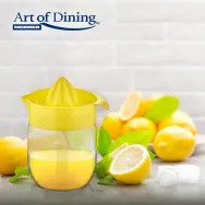 Storcator manual citrice  cu recipient din sticla  425 ml dia::8.5cm Heinner - 1