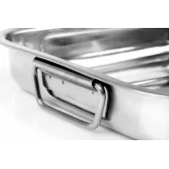 Tava cuptor inox 40x30x5.5cm material : otel inoxidabil 0.4 mm Vanora - 1