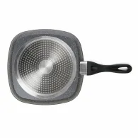 Tigaie grill alumin+capac 28x4 cmstone Heinner - 1