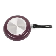 Tigaie aluminiu+capac 24x4 cm bella 
material: aluminiu 
interior: non-stick 
baza Vanora - 1