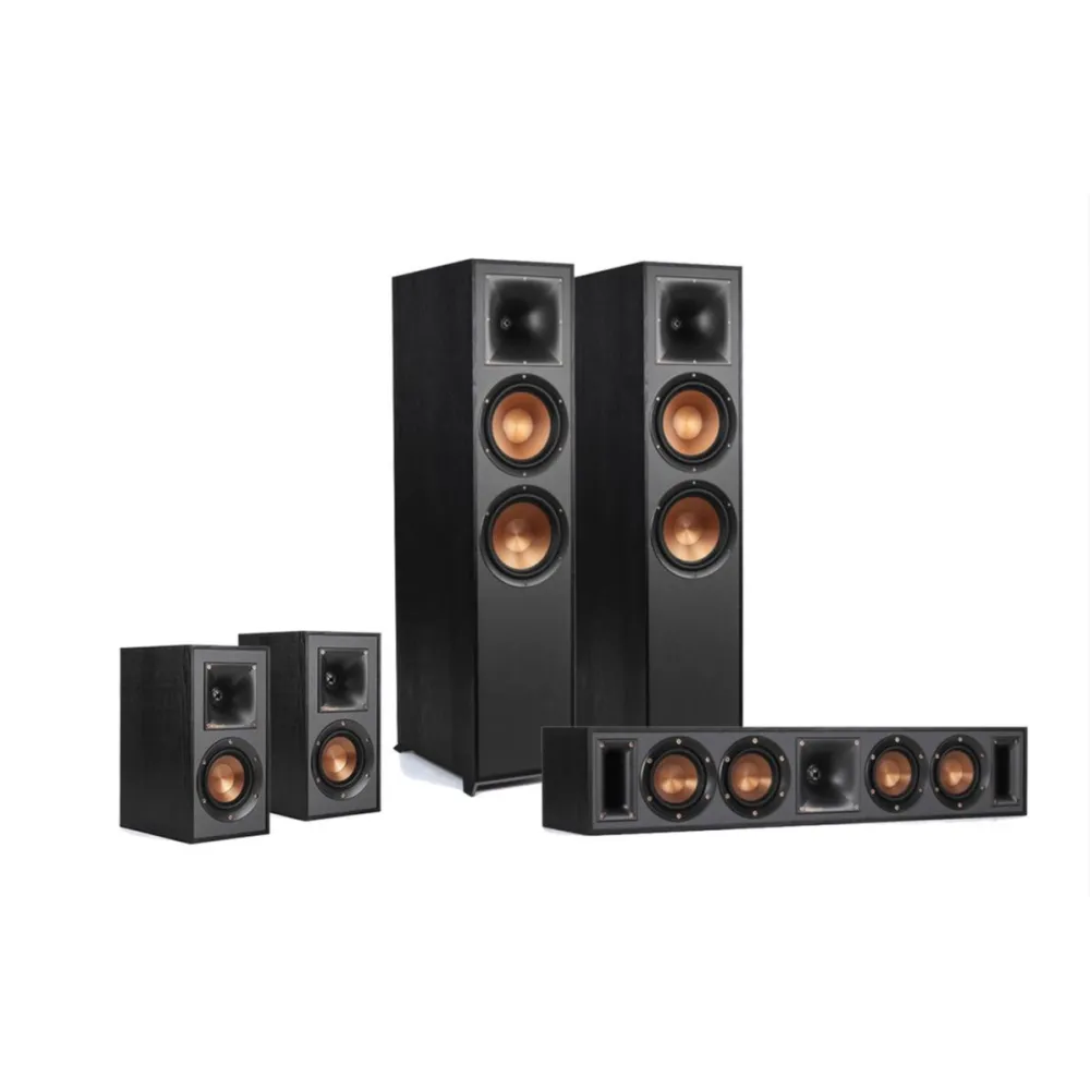 Pachet boxe 5.0 klipsch r820f cu centru r-34c negru Klipsch - 1