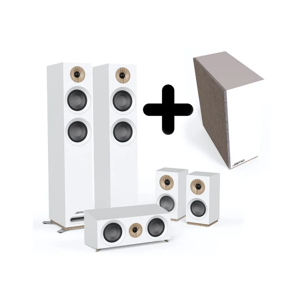 Pachet boxe 5.1 jamo s 807 alb Jamo - 1