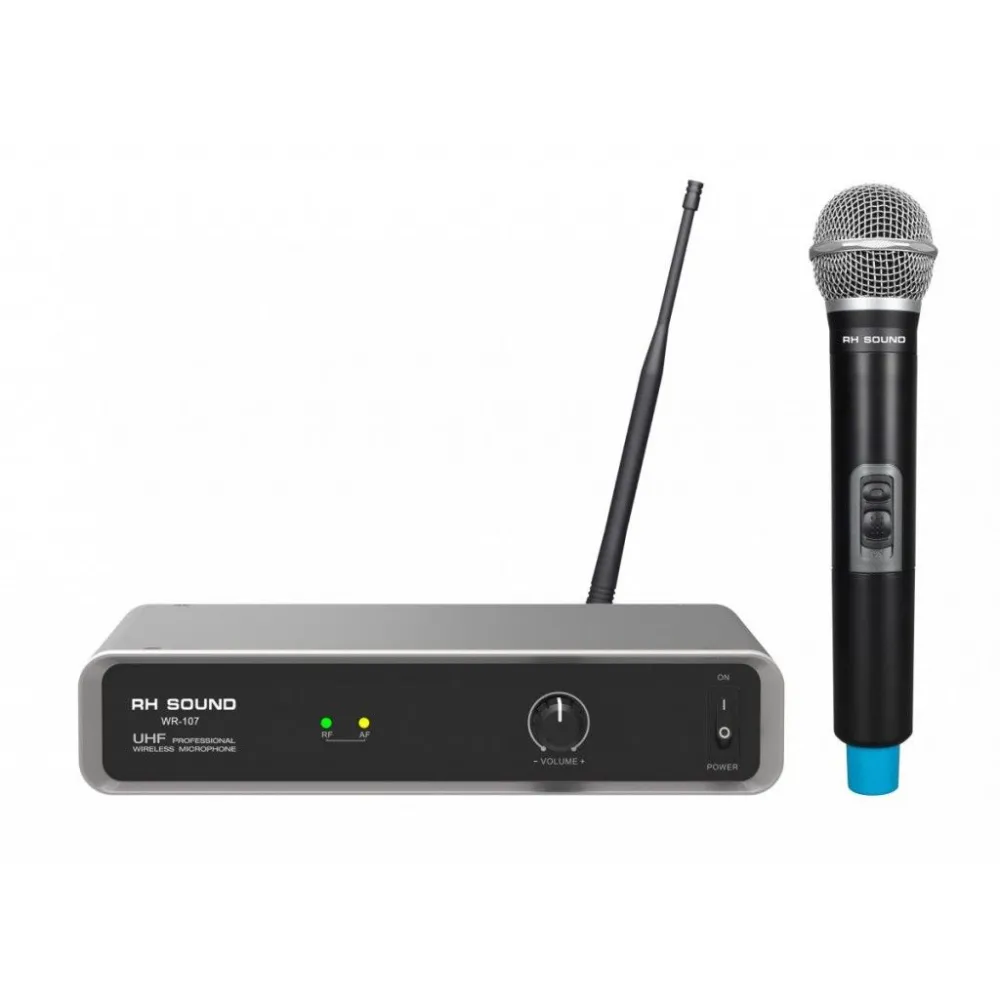 Microfon wireless de mana rh sound wr-107 uhf max.60m Rh sound - 1