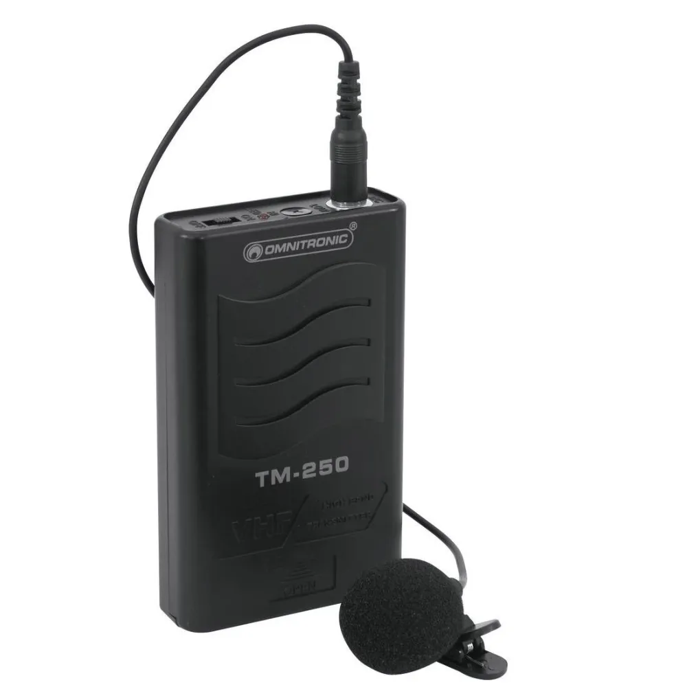 Microfon transmitter lavaliera omnitronic tm-250 Omnitronic - 1