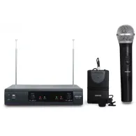 Microfon wireless dublu de mana + lavaliera fonestar  msh-209 Fonestar - 1