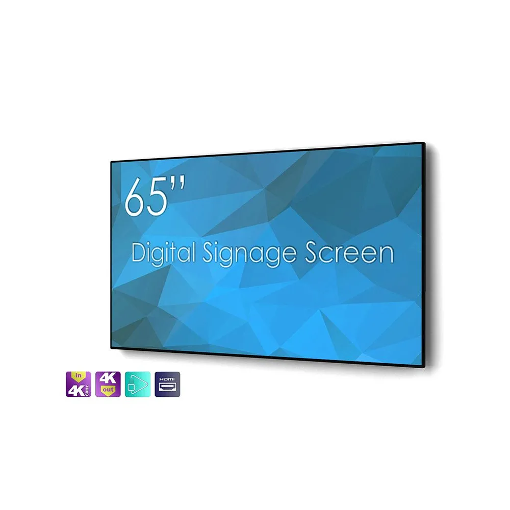 Display led 65 4k 24/7 profesional swedx sds65k8-01 Swedx - 1