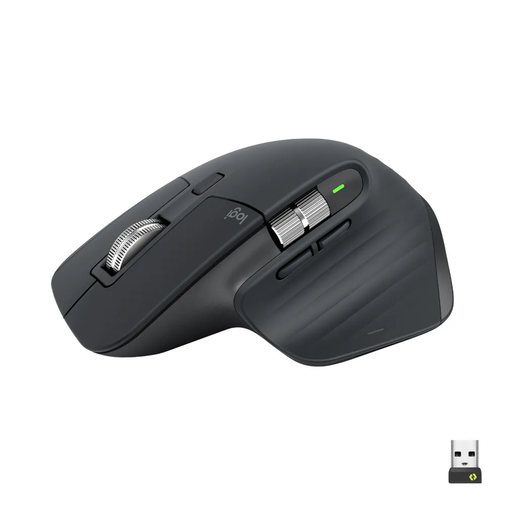 Logitech MX Master 3S mouse-uri Mâna dreaptă RF Wireless + Bluetooth Optice 8000 DPI Logitech - 1