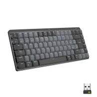 Logitech MX Mini Mechanical tastaturi RF Wireless + Bluetooth QWERTY US Internațional Grafit, Gri Logitech - 1