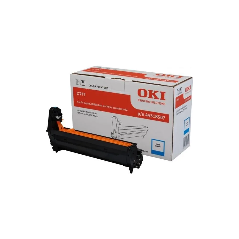 Drum unit - cilindru imprimare Oki 44318507 Cyan Oki - 1