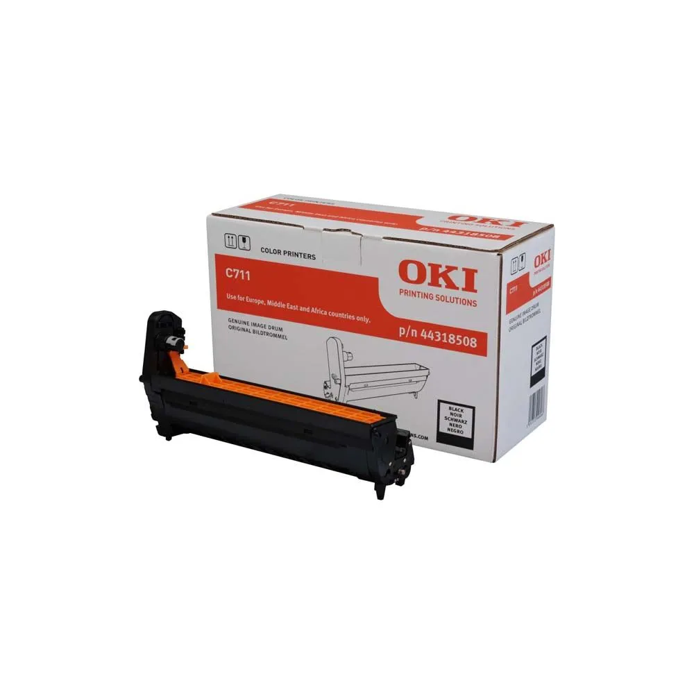 Drum unit - cilindru imprimare OKI 44318508 Black Oki - 1