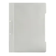 Dosar cu sina si 2 perforatii alb 25 bucati/set  - 1