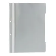 Dosar cu sina si 2 perforatii gri 25 bucati/set  - 1