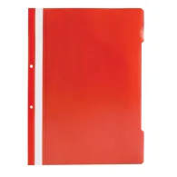 Dosar cu sina si 2 perforatii rosu 25 bucati/set  - 1