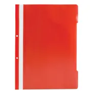 Dosar cu sina si 2 perforatii rosu 25 bucati/set  - 1