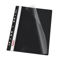 Dosar pp cu multiperforatii esselte vivida a4 negru 10 buc/set Esselte - 1