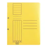 Dosar cu gauri 1/1 rtc carton 250 g/mp galben 10 bucati/set Rtc - 1