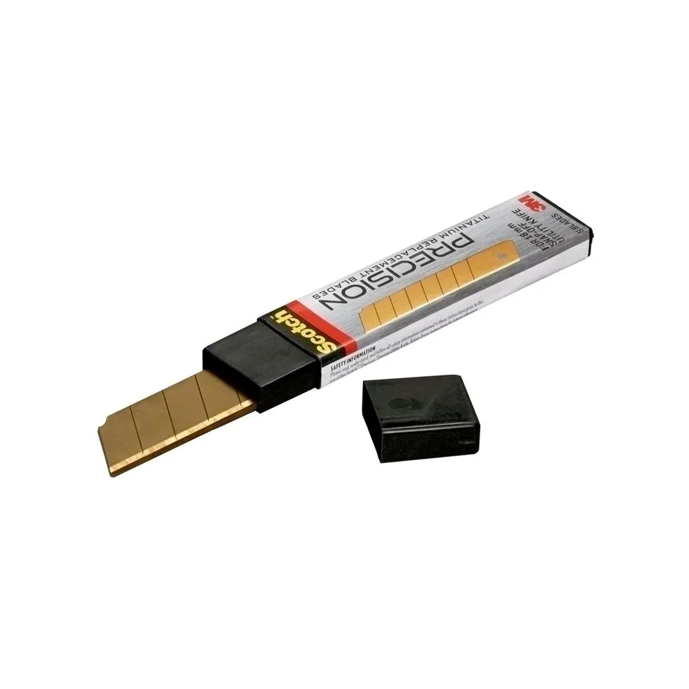 Rezerve pentru cutter scotch 18 mm lama din titan 5 bucati/set Scotch - 1