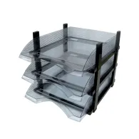 Set 3 tavite suprapozabile flaro plastic transparent Flaro - 1