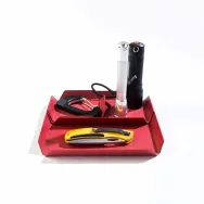 Set 3 tavite spin treyo aluminiu rosu Spin - 1