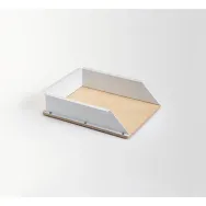 Tavita documente spin cora boxxit small metal-lemn alb Spin - 1