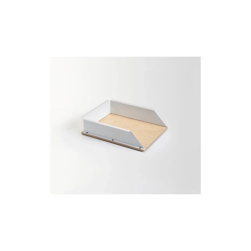 Tavita documente spin cora boxxit small metal-lemn alb Spin - 1