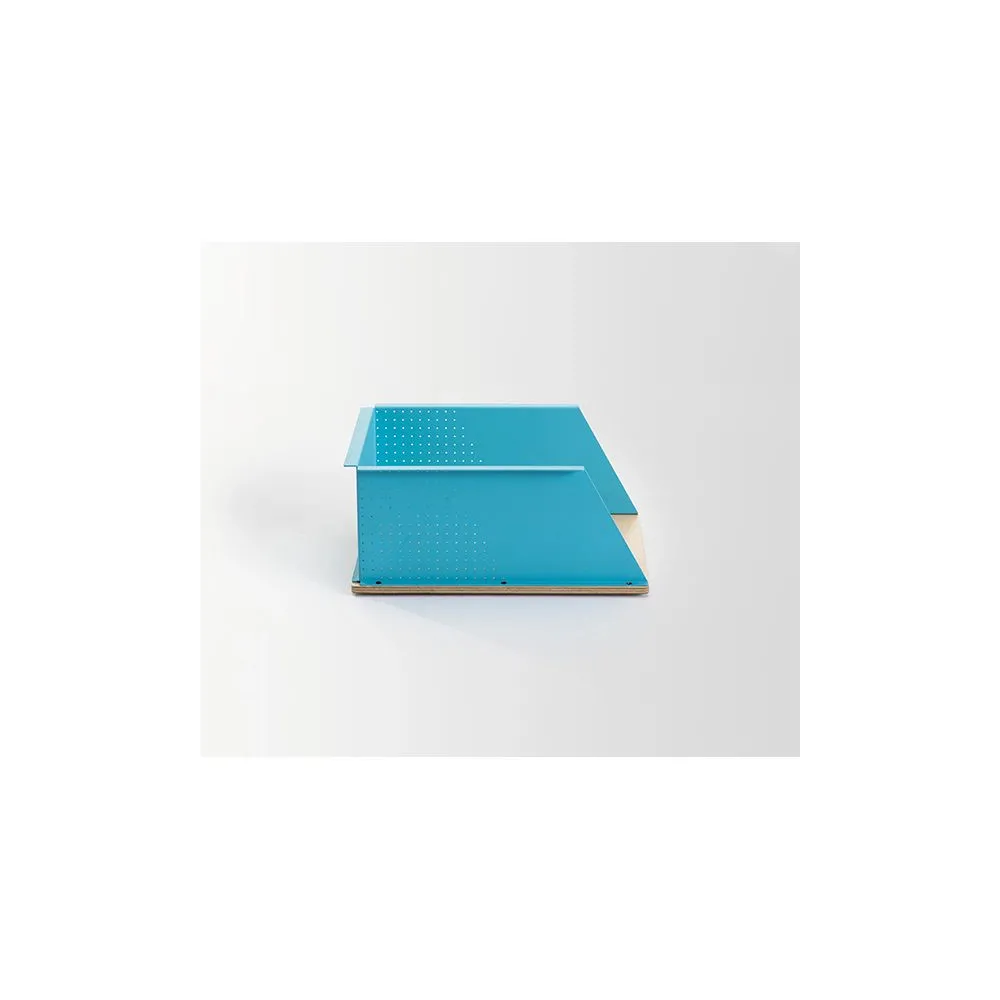 Tavita documente spin cora boxxit large metal-lemn cyan Spin - 1