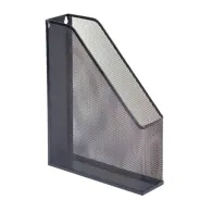 Suport vertical pentru documente mesh metalic negru  - 1