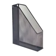 Suport vertical pentru documente mesh metalic negru  - 1