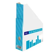 Suport vertical pentru documente rtc carton fsc alb Rtc - 1
