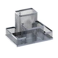 Suport memoris precious accesorii de birou mesh argintiu Memoris-precious - 1