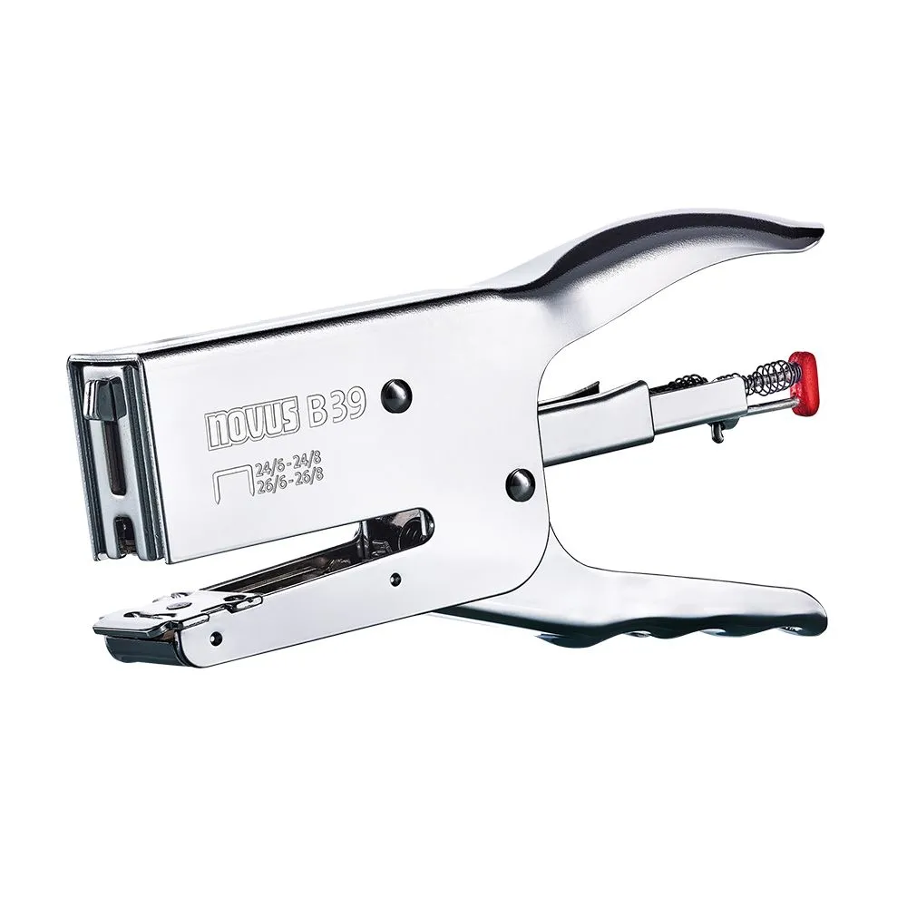 Capsator novus b39 metalic tip cleste 50 coli rezistent durabil design ergonomic Novus - 1