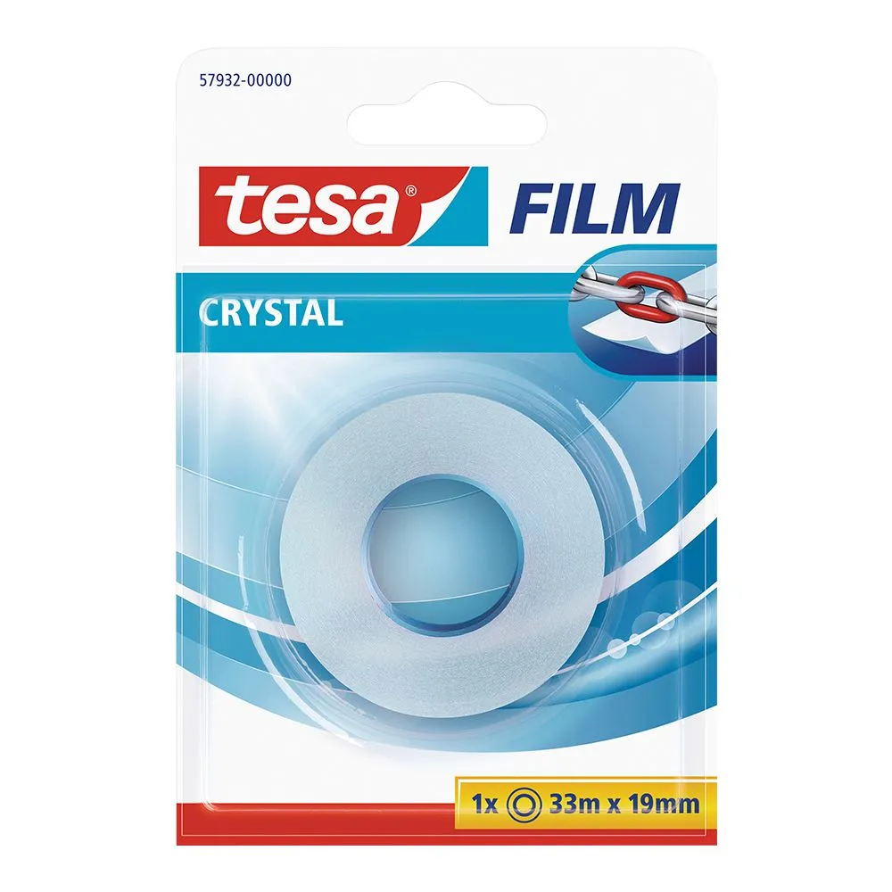 Banda adeziva tesa crystal 19 mm x 33 Tesa - 1