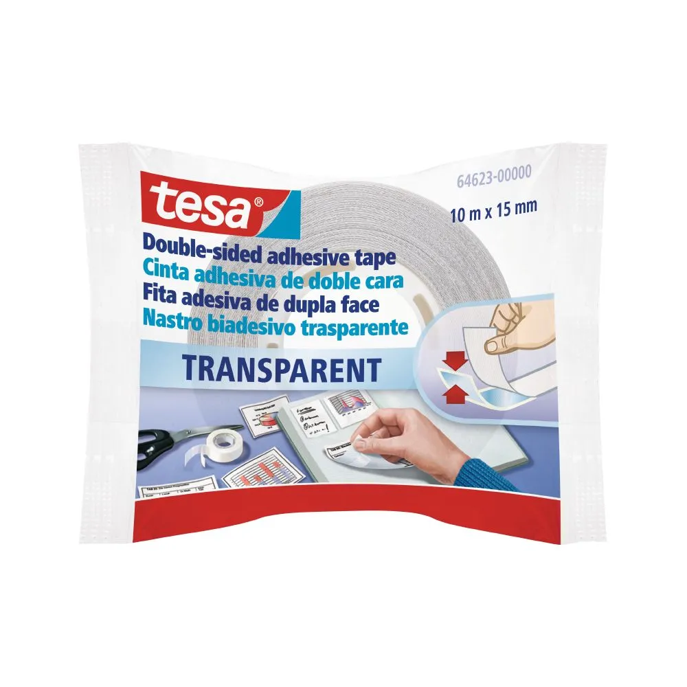 Banda dublu adeziva tesa 15 mm x 10 m Tesa - 1
