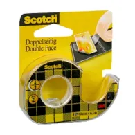 Banda dublu adeziva scotch 12 mm x 6.3 m cu dispenser Scotch - 1