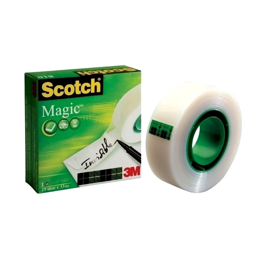 Banda adeziva scotch magic 19 mm x 33 m Scotch - 1