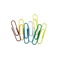 Agrafe 25 mm memoris-precious colorate 100 bucati/cutie  - 1