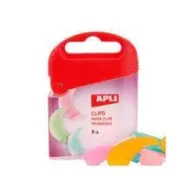 Clipsuri din plastic apli tip luna 8 bucati/set Apli - 1