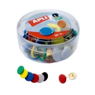 Pioneze colorate 50 bucati/cutie Apli - 1