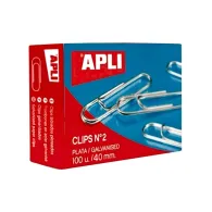 Agrafe pentru birou apli 40 mm zincate 100 bucati/cutie Apli - 1