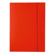 Mapa esselte economy din carton cu elastic rosu Esselte - 1